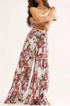 Women'S Loose Casual Pants Beach Wide Leg Loose Printing Pants