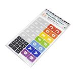 Reusable Removable Piano Keyboard Label Stickers Printable