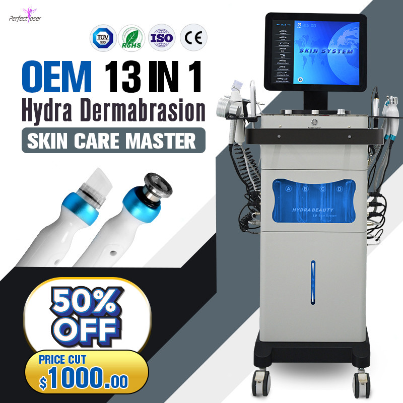 Aqua Peeling Hydra Water Oxygen Microdermabrasion Facial Treatment Beauty Equipment Hydro Skin Scrubber Dermabrasion