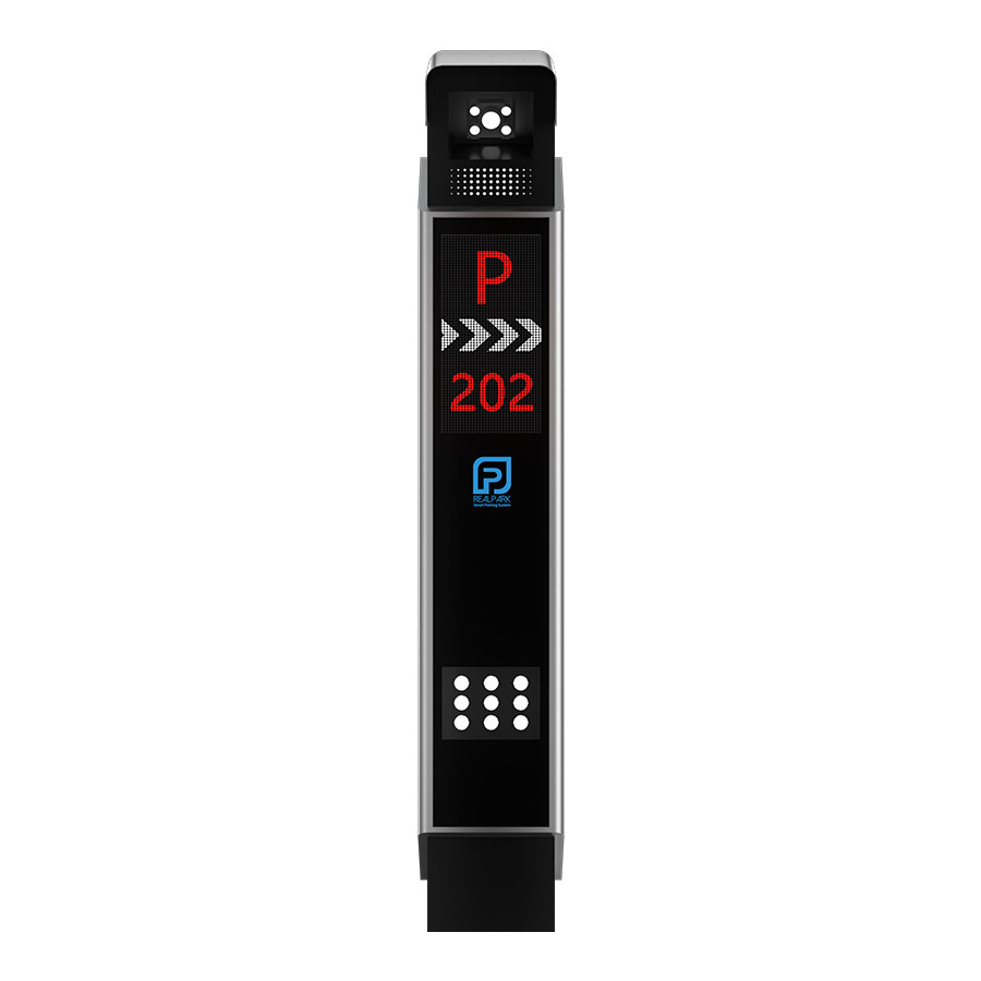 Vehicles ALPR Smart Parking System With 5MP Car Number Plate Recognition Camera