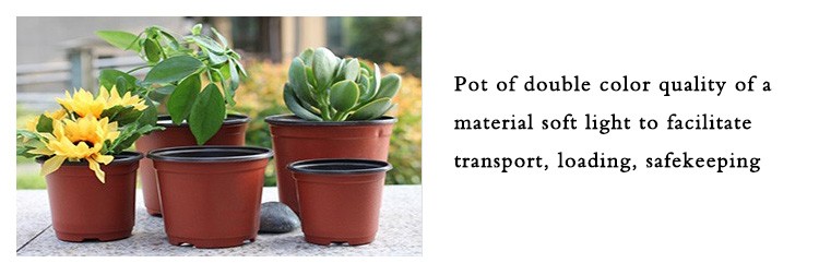 propagation plastic plant flower pot used nursery pots bulk flower pots in china supplier