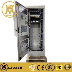 China 19 Inch Telecom Weatherproof Outdoor Power Cabinet Electrical Metal Cabinet Rack OEM wholesale