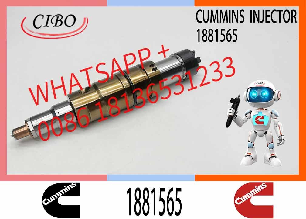 Stock Common Rail High Pressure Engine Fuel Injector 2894920 2031836 1874425 1881565 1933613 2086663 4307217 for Cummins ISX15 QSX15