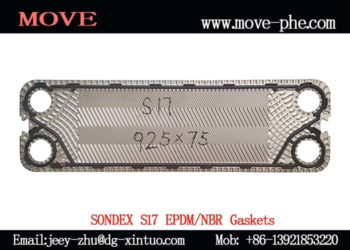Supply EPDM Plate&Gasket Sondex S21A,S21 719*225mm Replacement Plate Heat Exchanger Spare Parts