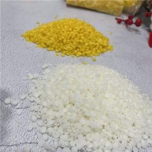China Cosmetics Foods Pharms Candles White Beeswax Pellets Moistureproof For Dry Hands wholesale