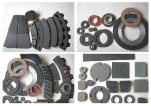 China Customised Shape Industrial Friction Material High Bending Strength Brake Linings wholesale