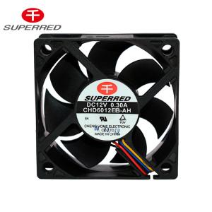 China AWG26 Lead Wire Dc Cooling Fan With Ball Bearing wholesale