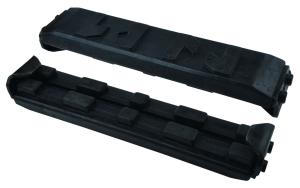 China Button Clip 600mm Excavator Rubber Track Pads wholesale