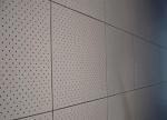 Fire Resistant Perforated Wood Acoustic Panels Thickness 18mm / 15mm