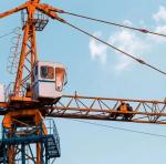 Articulated Trolley Jib Tower Crane Hammer Head 16 Ton