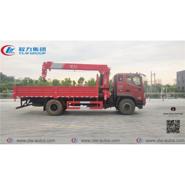 6.3T 8T Foton Rowor 4x2 LHD Truck Mounted Telescopic Crane