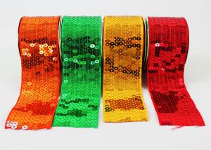 China 100% Nylon Sequin Grosgrain Ribbon Widely Used in Hair Accessories Decoration wholesale