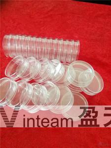 China Medical Sterile Petri Dishes Gamma Ray Sterilization Bottom Curved Protrusion wholesale