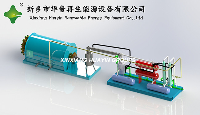 10kg Mini Pyrolysis Plant Plastic Waste To Diesel Fuel CE ISO