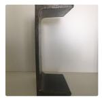 Small Carbon Steel Channel , C Channel Bar SS400 Grade Lightweight