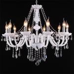 White Kitchen crystal chandelier dining room light fixtures (WH-CY-22)