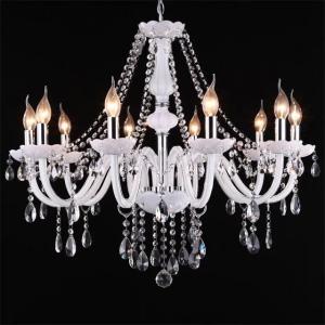 China White Kitchen crystal chandelier dining room light fixtures (WH-CY-22) wholesale