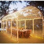 Waterproof Hanging Decorative LED String Lights Outdoor Use Warm White 50M