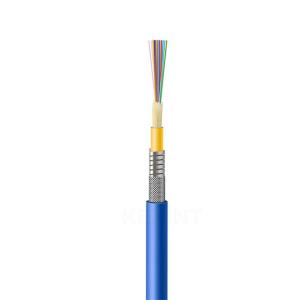 China KEXINT FTTH GJSFJV Indoor Bundled Multi-core Steel Tape Armored Fiber Optical Cable wholesale
