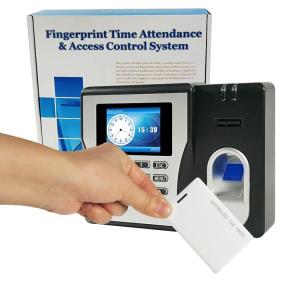 China 125KHZ Fingerprint Time Attendance System wholesale