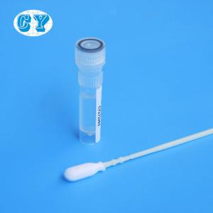 China Laboratory Specimen Collection Flocked Swab Disposable Diagnostic wholesale