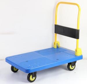 China 400kg heavy duty hand truck moving trolley platform cart wholesale