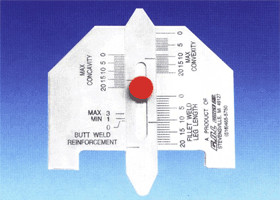 Automatic Weld Size Weld Gage mm/inch