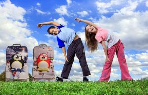 China Portable Kids Hard Shell Luggage Lightweight OEM / ODM Available wholesale