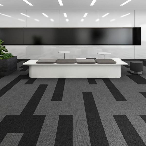 6.5mm 7mm Office Carpet Tiles Commercial Carpet Tiles For Hotel Bedroom