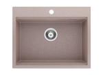 Drop-in Single Bowl Composite Granite Residential Kitchen Sink