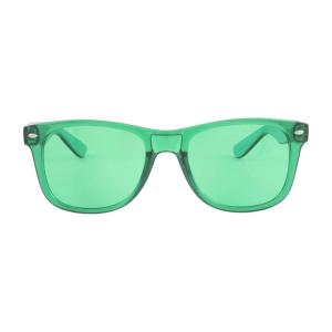 China UV 400 Color Therapy Sunglasses UVB Protective 9 Color Lenses wholesale