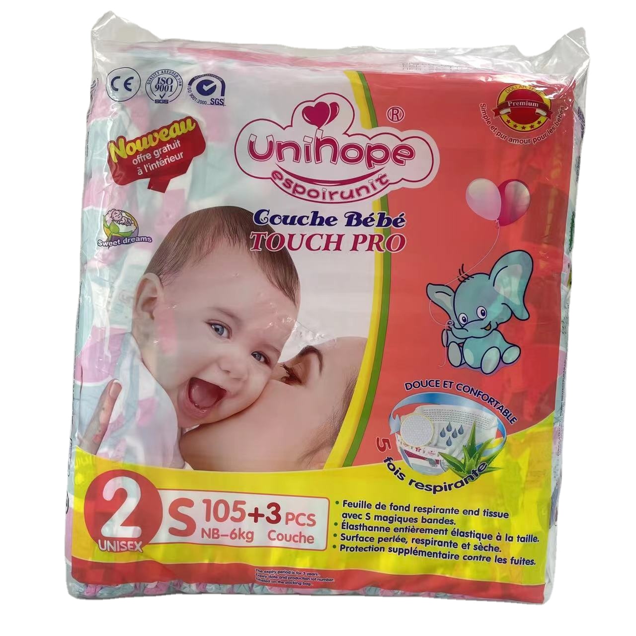 Green ADL Japan Disposable Baby Diaper Pants Nappies Pull Up for Sensitive Skin Care