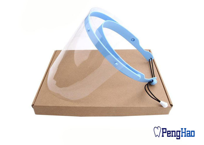 Head - Wearing Dental Lab Tools , Dental Medical Lab Anti Fog Full Face Visor Mask