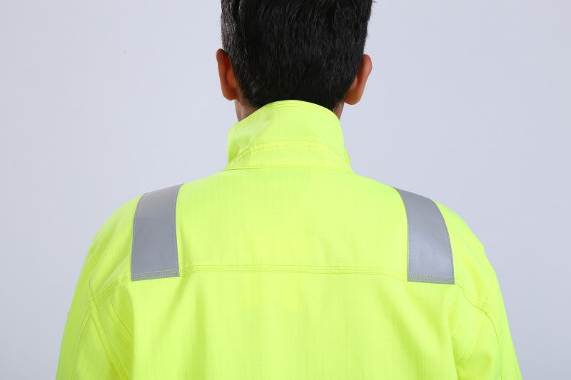 EN20471 Hi Vis Work Jackets , 290gsm Fluorescent Work Jackets