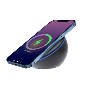 China 1.67A 205KHz 10W Magnetic Wireless Charger Stand For IPhone 12 wholesale