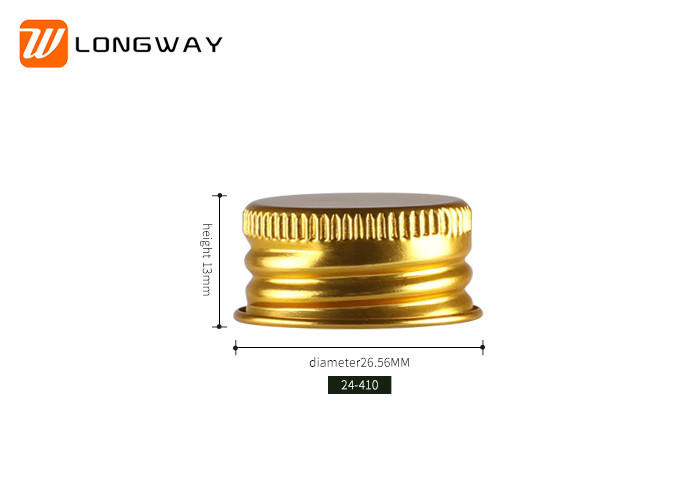 Gold / Silver Easy Switch 28 410 Cap , Aluminium Screw Caps Multi Use