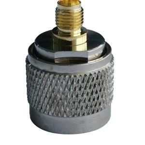 China N Male RF Coaxial Connectors To SMA Female RF Coaxial Straight Connector Adaptor wholesale