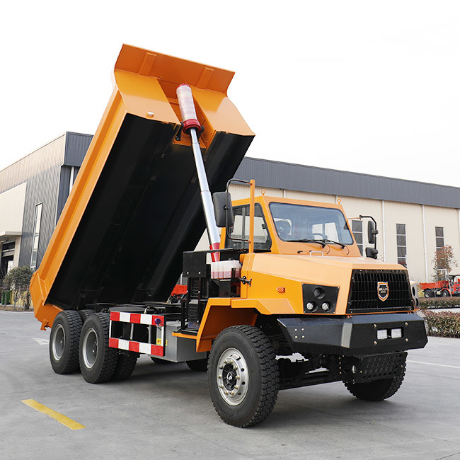 Compact Underground Industrial Articulated Truck 25 Ton Tipper Truck Yellow