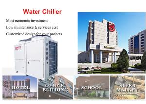 China Cooling Capacity 30KW 380V Commercial Water Chiller CE Approval Wifi Function wholesale