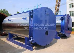 China LDO 1500kgs/Hr Oil Fired Steam Boiler Efficiency 1.25kg/Cm2g Horizontal Natural Gas Boiler wholesale