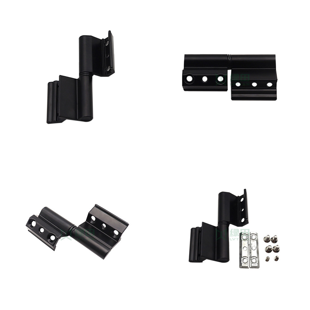 modern interior Door And Window Hinge Aluminum Alloy flush mount door hinges