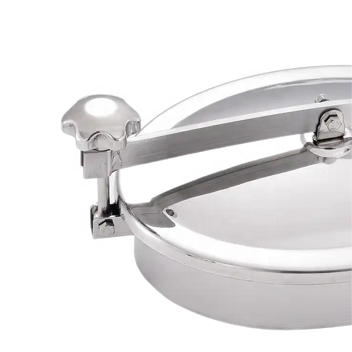 Mini Type Manhole Oval Cover without Pressure Tanks for Stainless Steel 304 316 316L