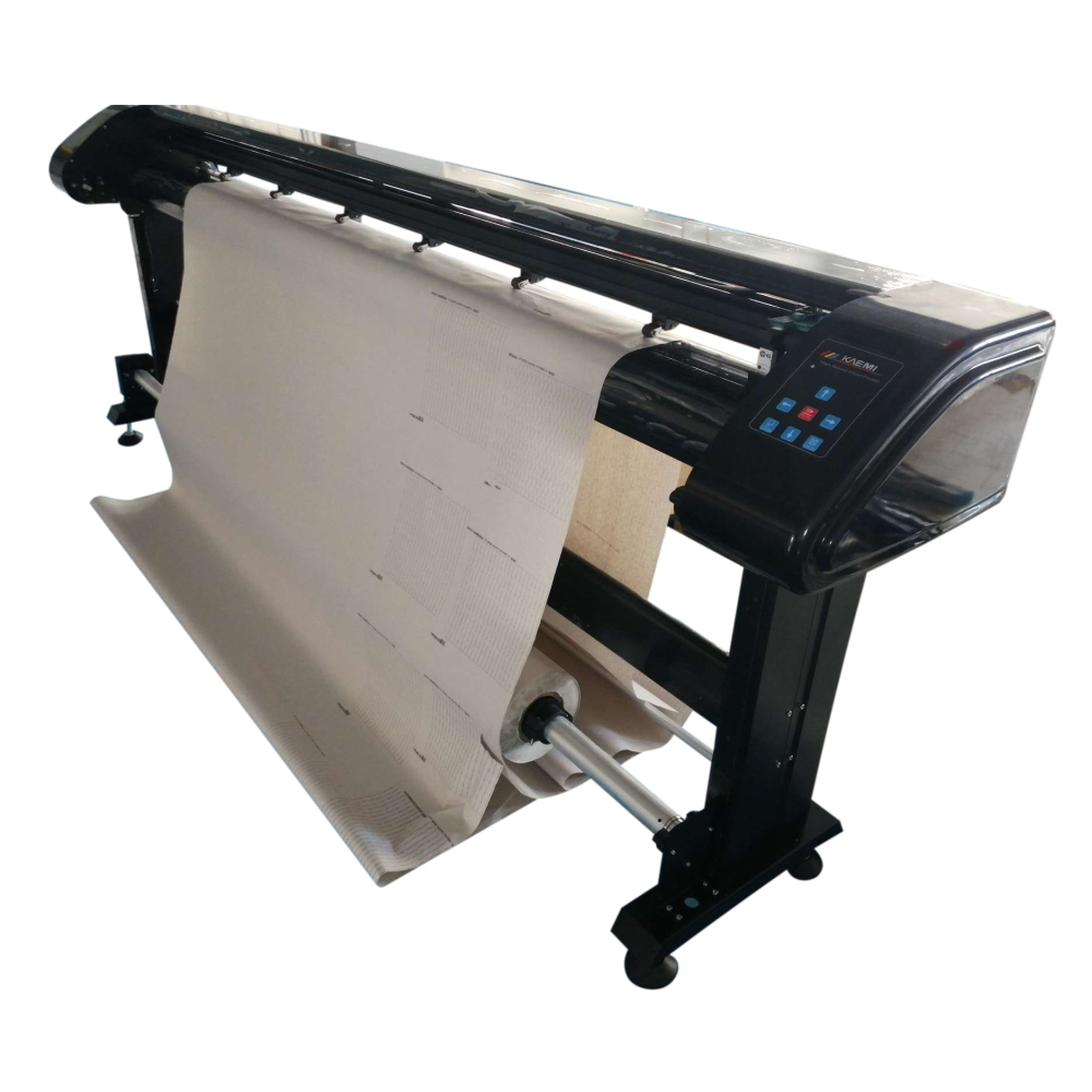 KAEMI H1 Inkjet Plotter Paper Dual Head Fast Printing 1650mm to 2450mm Printing Size
