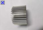 Round Shape Heatsink Extrusion Profiles , Anti Friction Aluminum Extrusion