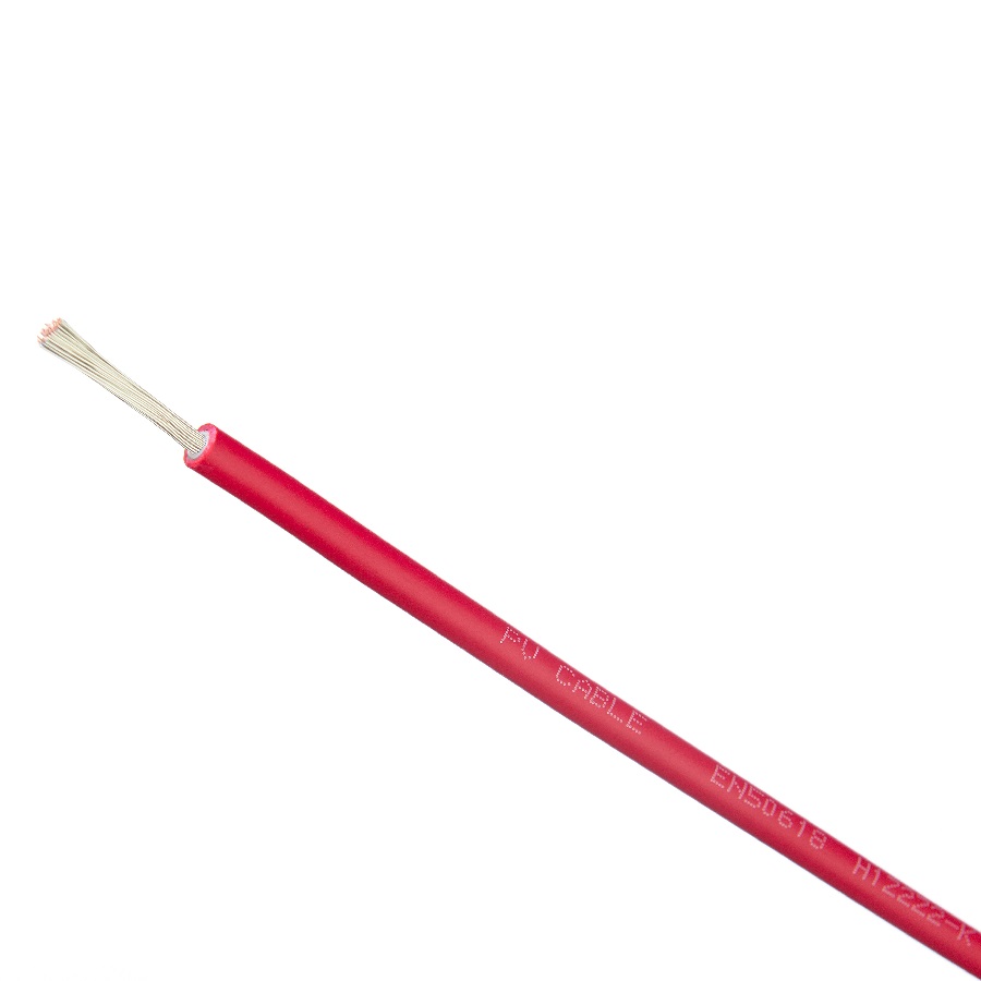 Solar Cable 4 Sq mm DC Black Red PV Cable for Solar Panel to Battery TUV Approved and More than 25 Years Service Life