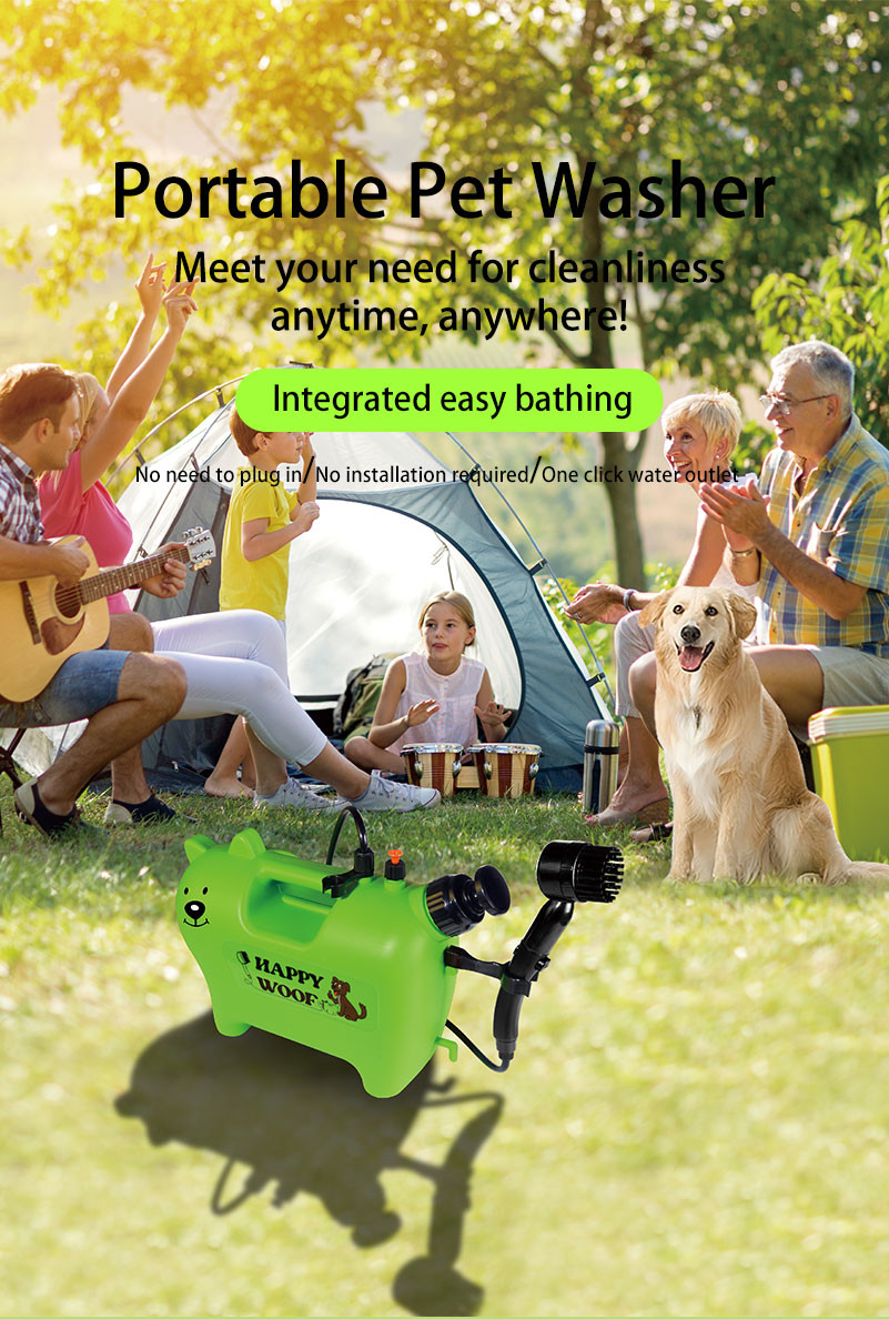 Plastic Grooming Portable Dog Washer 10L Dog Water Sprayer