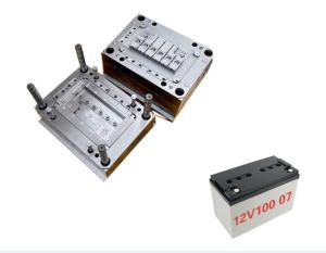 China 12V100 battery Case Injection Molding , Industrial Double Shot Injection Molding wholesale