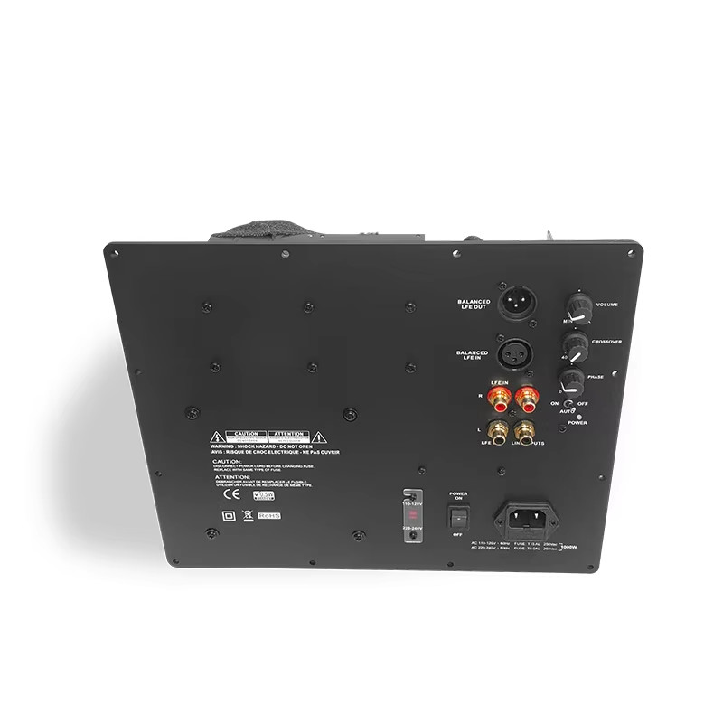 High Power Class D 1000w Subwoofer Plate Amplifier With Stable Toroidal Transformer