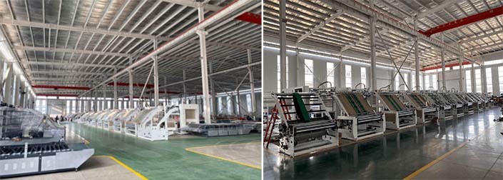 High Speed Flute Laminating Machine 1450*1450mm 12000 Pcs/H