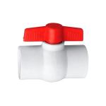 Manufacture PVC Ball Valve 50mm Plastic with Socket Connection